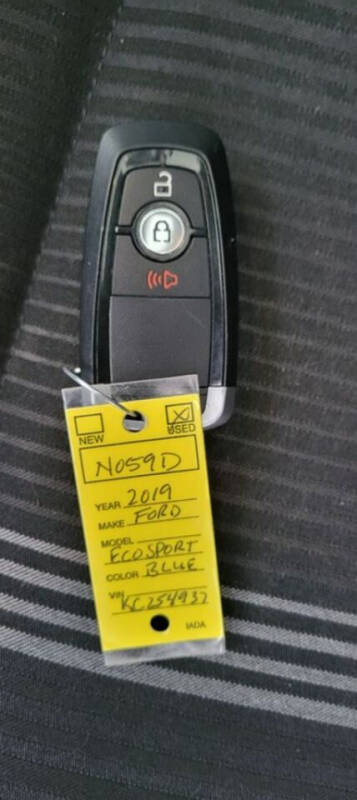 2019 Ford EcoSport SES