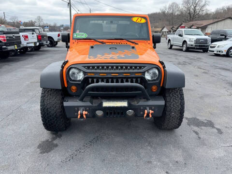 2013 Jeep Wrangler for sale at Elk Avenue Auto Brokers in Elizabethton TN