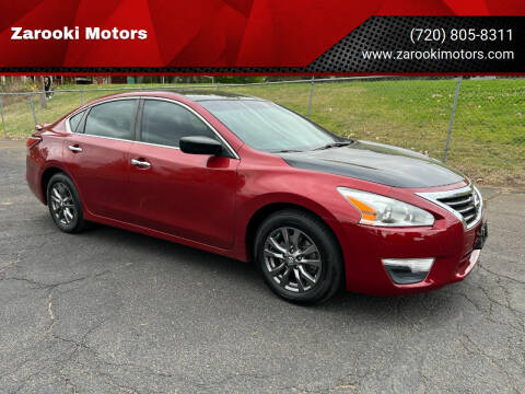 2015 Nissan Altima for sale at Zarooki Motors in Englewood CO