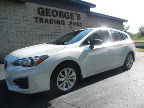 2018 Subaru Impreza for sale at GEORGE'S TRADING POST in Scottdale PA