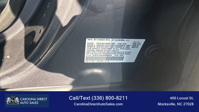 2017 Honda Pilot EX-L