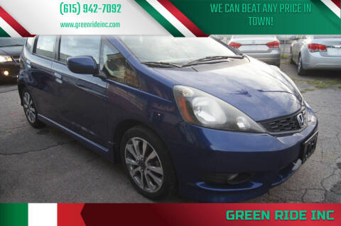 2012 Honda Fit for sale at Green Ride Inc in Nashville TN