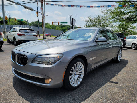 2012 BMW 7 Series for sale at Cedar Auto Group LLC in Akron OH