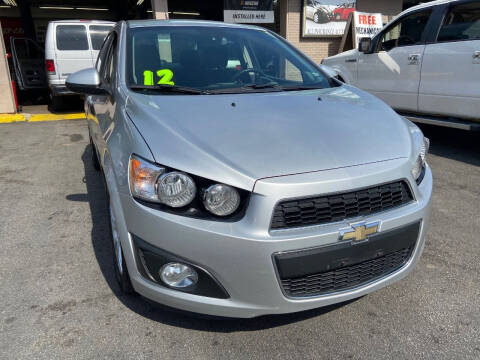 2012 Chevrolet Sonic for sale at NATIONAL AUTO GROUP INC in Chicago IL