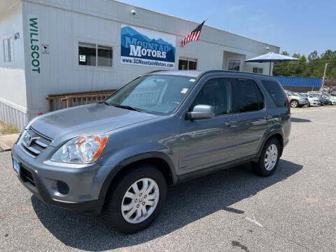 2006 Honda CR-V for sale at Mountain Motors LLC in Spartanburg SC