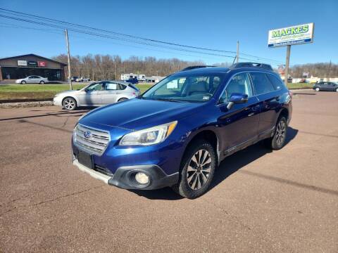 2015 Subaru Outback for sale at Mackes Family Auto Sales LLC in Bloomsburg PA