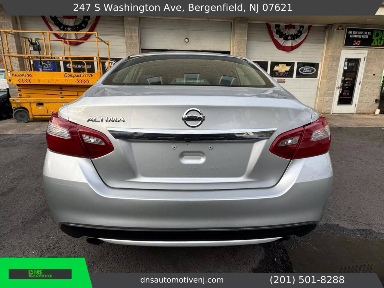 2018 Nissan Altima for sale at DNS Automotive Inc. in Bergenfield, NJ