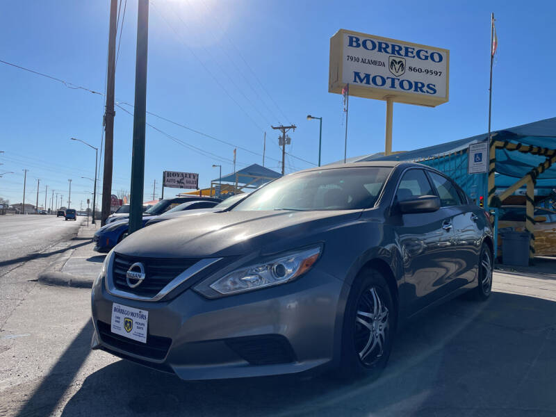 2016 Nissan Altima for sale at Borrego Motors in El Paso TX