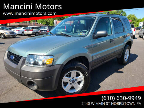 2006 Ford Escape Hybrid for sale at Mancini Motors in Norristown PA
