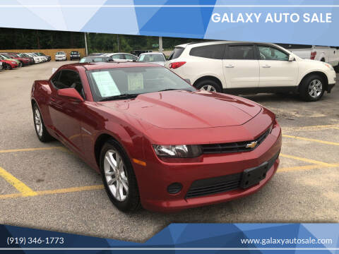 2014 Chevrolet Camaro for sale at Galaxy Auto Sale in Fuquay Varina NC