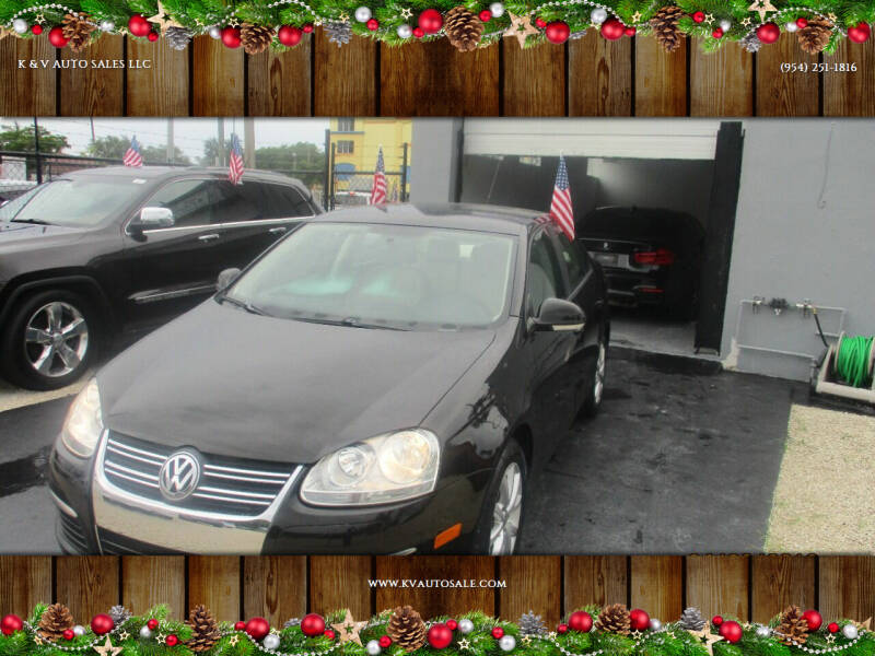 2010 Volkswagen Jetta for sale at K & V AUTO SALES LLC in Hollywood FL