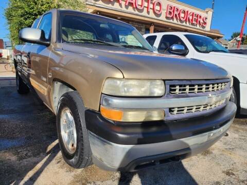 2000 Chevrolet Silverado 1500 for sale at USA Auto Brokers in Houston TX