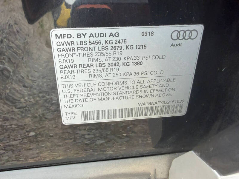 2018 Audi Q5