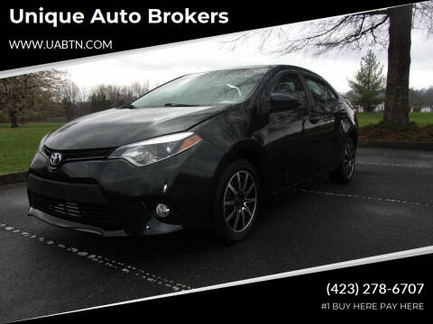 2014 Toyota Corolla for sale at Unique Auto Brokers in Kingsport TN