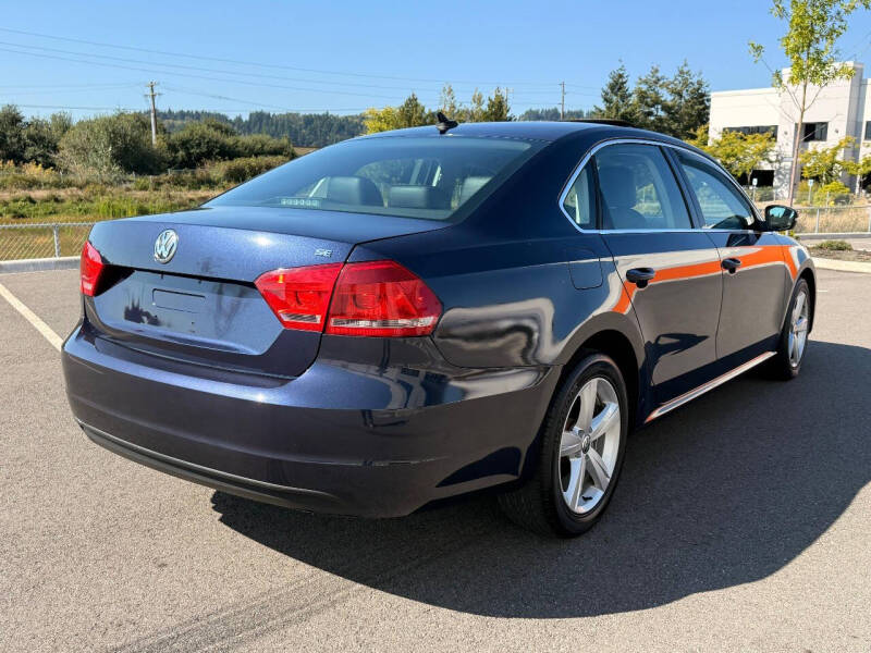 2013 Volkswagen Passat SE PZEV