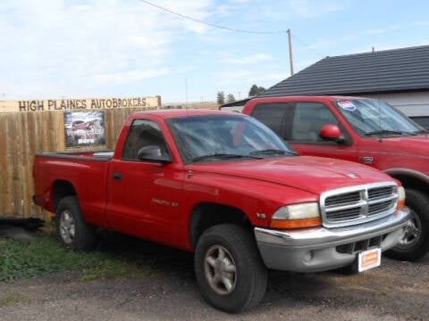 1998 Dodge Dakota for sale at High Plaines Auto Brokers LLC in Peyton CO