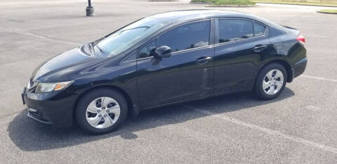 2013 Honda Civic for sale at Wright Bros Auto Group in Mount Olive AL