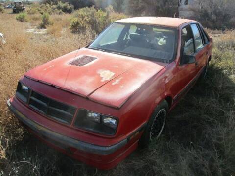 1987 Dodge Charger for sale at One Community Auto LLC in Albuquerque NM