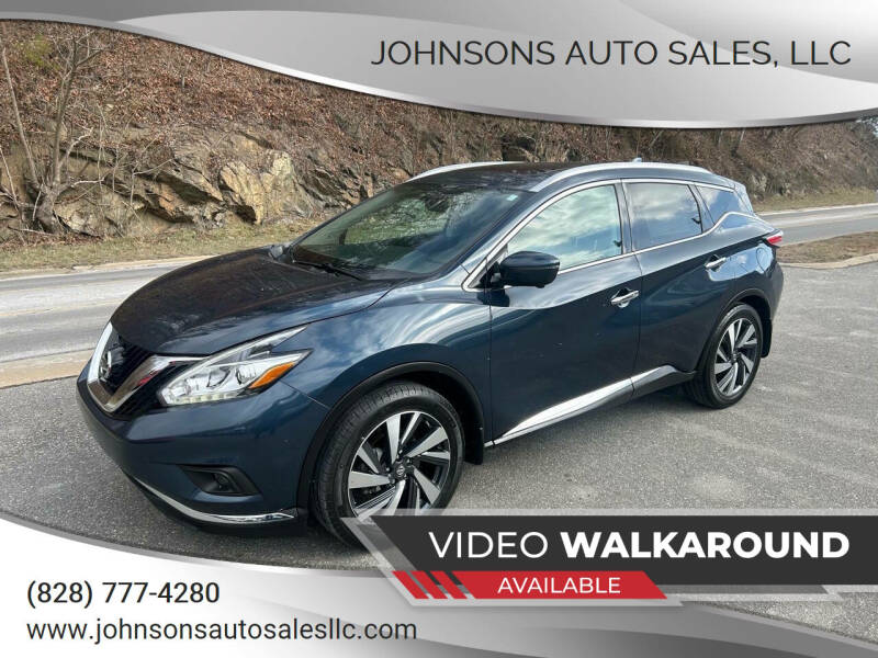 2016 Nissan Murano for sale at Johnsons Auto Sales, LLC in Marshall NC