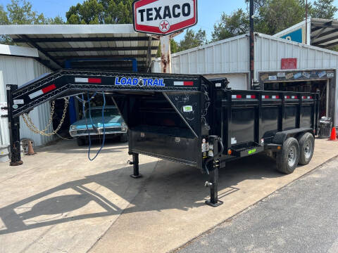 2022 Load Trail 14 FT GOOSENCK DUMP for sale at Trophy Trailers in New Braunfels TX