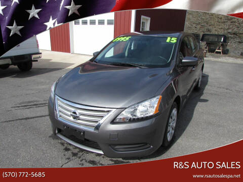 2015 Nissan Sentra for sale at R&S Auto Sales in Linden PA