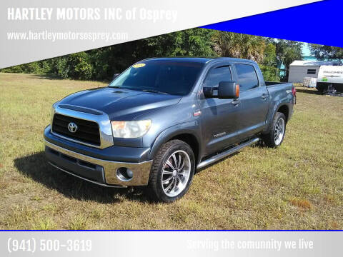 2008 Toyota Tundra for sale at HARTLEY MOTORS INC in Arcadia FL