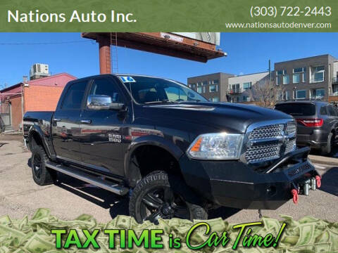 2016 RAM 1500 for sale at Nations Auto Inc. in Denver CO