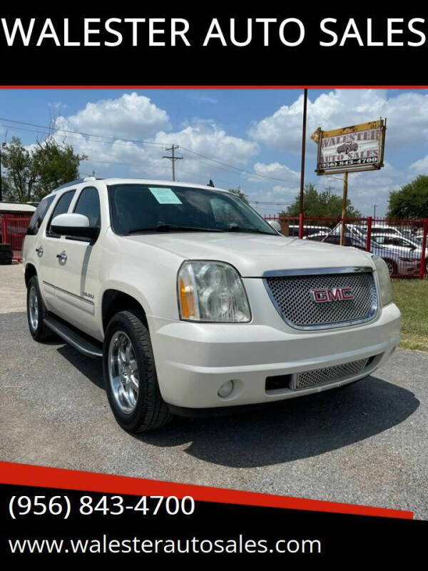 2012 GMC Yukon for sale at WALESTER AUTO SALES in Hidalgo TX