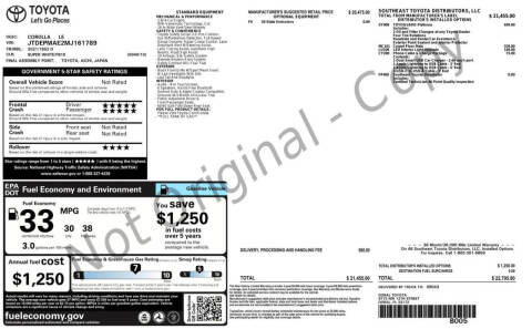 2021 Toyota Corolla LE