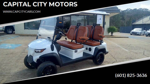 2025 EZ Kruiser Golf Cart 4 Seater White for sale at CAPITAL CITY MOTORS in Brandon MS