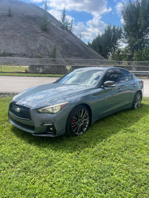 2021 Infiniti Q50 for sale at MIAMI AUTOWISE, LLC. in Miami FL