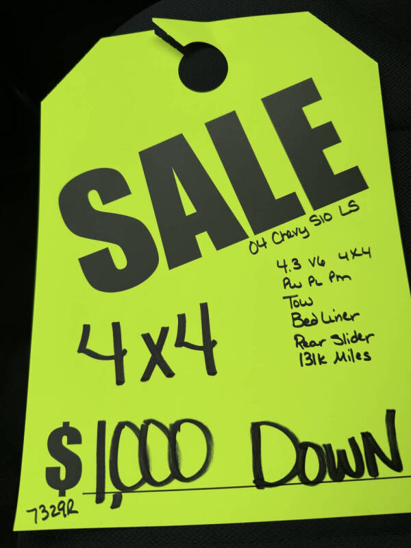 2004 Chevrolet S-10 LS