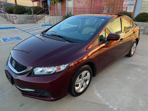 2015 Honda Civic for sale at LOW PRICE AUTO SALES in Van Nuys CA