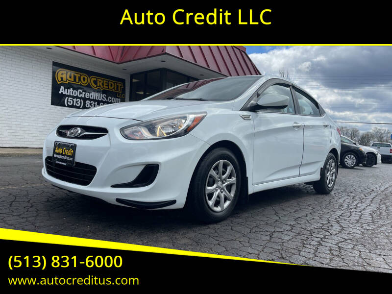 2014 Hyundai Accent for sale at Auto Credit LLC in Milford OH