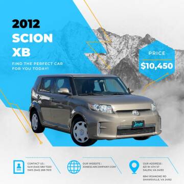 2012 Scion xB for sale at Jones Car Company in Salem VA