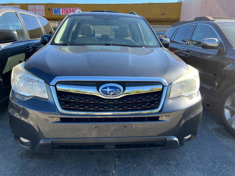 2014 Subaru Forester for sale at NORTH CHICAGO MOTORS INC in North Chicago IL