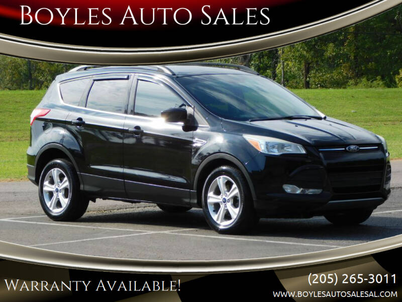 2016 Ford Escape for sale at Boyles Auto Sales in Jasper AL