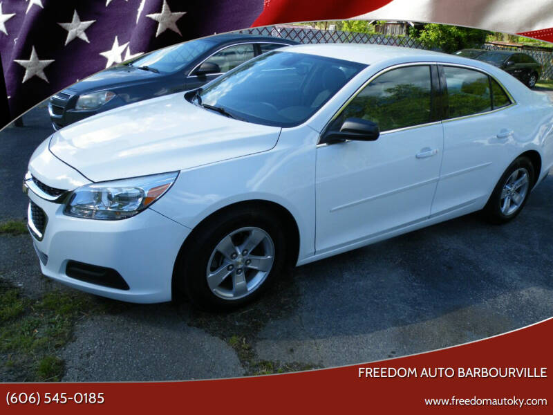 2015 Chevrolet Malibu for sale at Freedom Auto Barbourville in Bimble KY