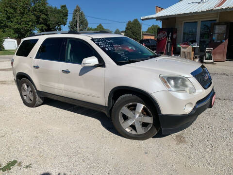 2011 GMC Acadia for sale at GREENFIELD AUTO SALES in Greenfield IA