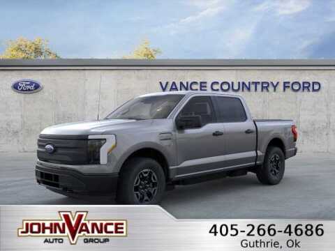 2023 Ford F-150 Lightning for sale at Vance Fleet Services in Guthrie OK