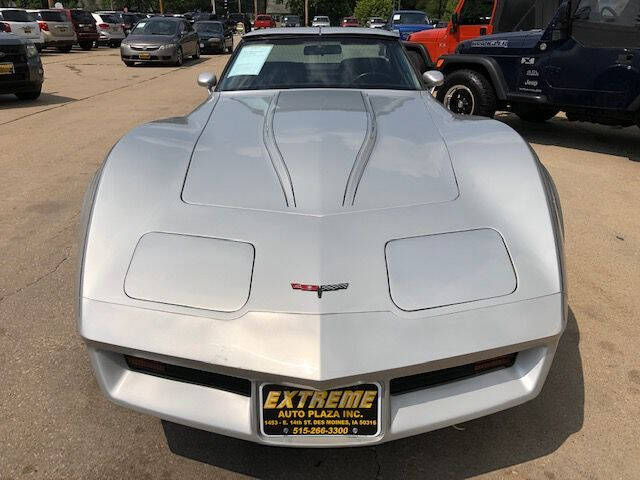 1981 Chevrolet Corvette for sale at Extreme Auto Plaza in Des Moines, IA