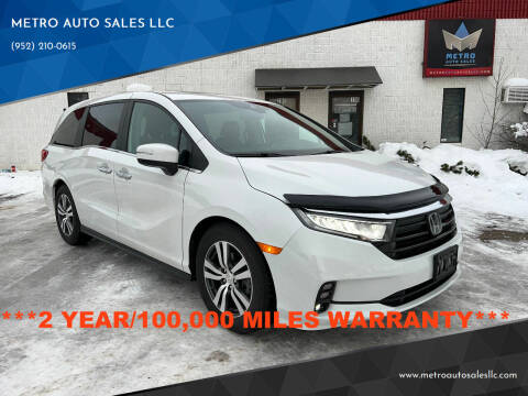 2022 Honda Odyssey for sale at METRO AUTO SALES LLC in Lino Lakes MN