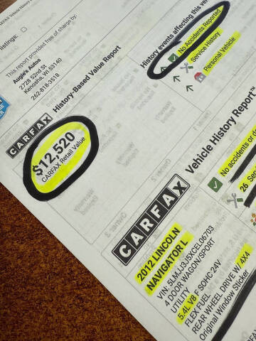 2012 Lincoln Navigator L