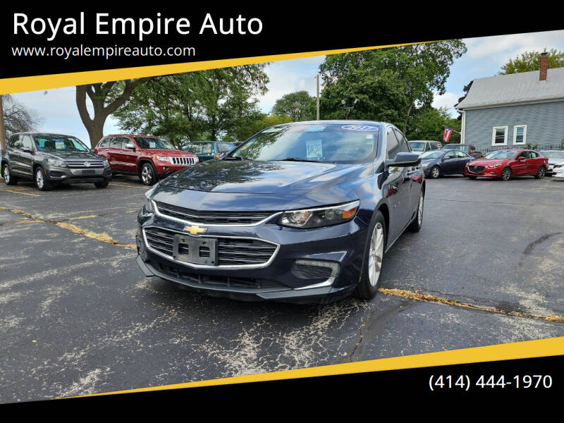 2017 Chevrolet Malibu for sale at Royal Empire Auto in Milwaukee WI