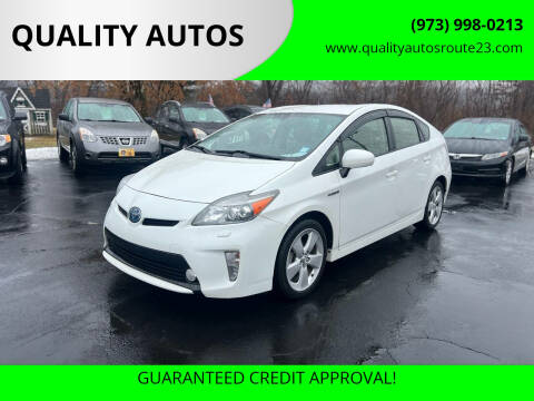 2013 Toyota Prius for sale at QUALITY AUTOS in Hamburg NJ