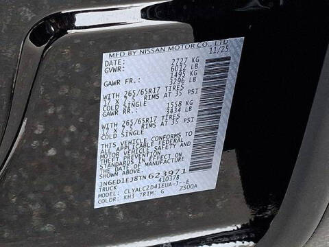 2026 Nissan Frontier SV