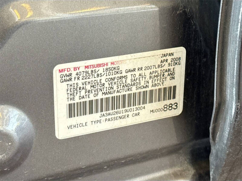 2009 Mitsubishi Lancer ES