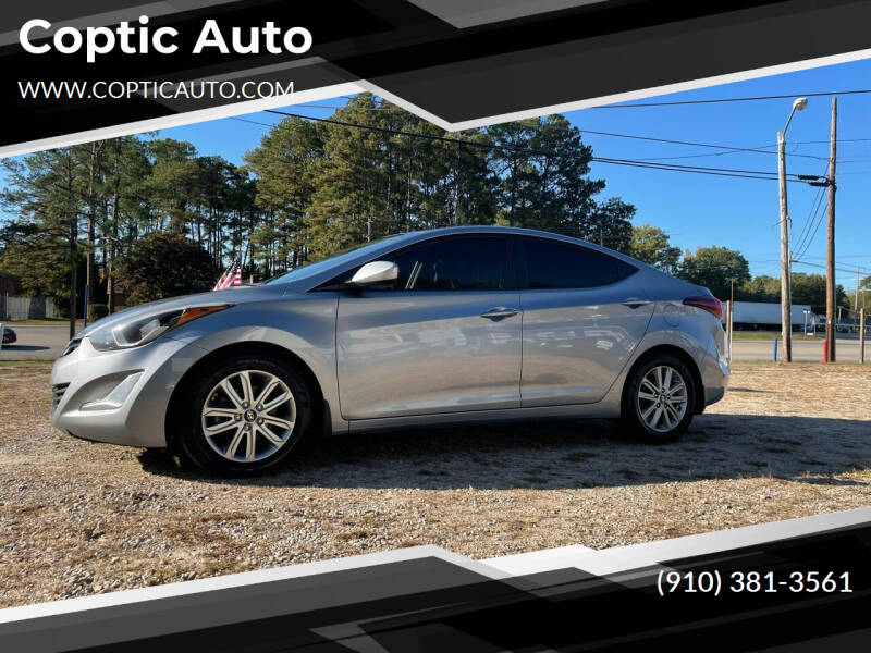 2016 Hyundai Elantra for sale at Coptic Auto in Wilson NC