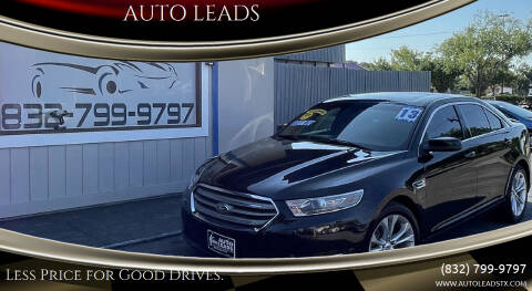 2013 Ford Taurus for sale at AUTO LEADS in Pasadena TX