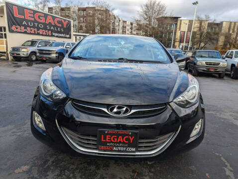 2013 Hyundai Elantra for sale at Legacy Auto Sales LLC in Seattle WA